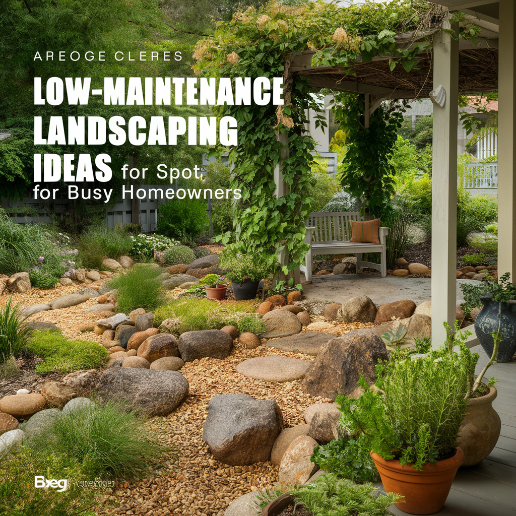 Low-Maintenance Landscaping Ideas & Abundant Gardening Tips for Busy Homeowners